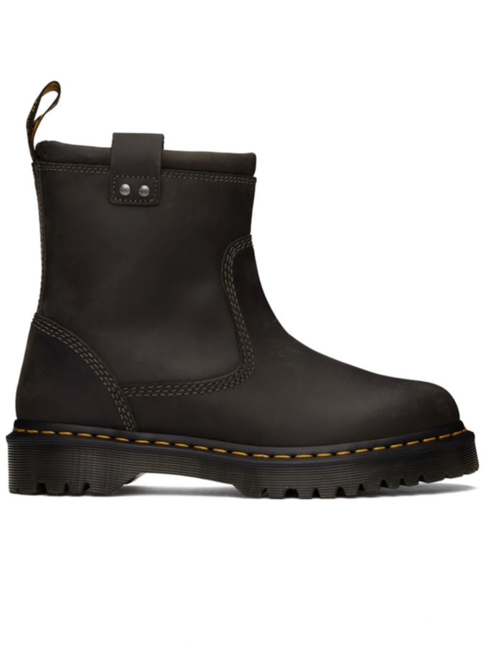 Dr. Martens Anistone Lo Charcoal Grey Burnished Waxy Women’s size 7 NEW!!!